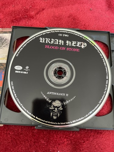 Blood On Stone: Anthology II by Uriah Heep (2 CD, 2001, Castle) - Picture 6 of 8