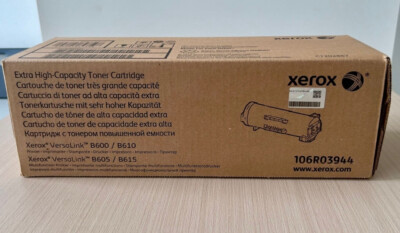 Xerox B600/B610 Black EXTRA HIGH YIELD Toner Cartridge 46,700 Pages 106R03944