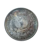 1882 Morgan Dollar VAM-DDR Rainbow Toned Unc. 90% Silver $1 U.S Coin # 1861
