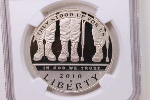 2010-W Disabled Veterans., Silver Dollar Commemorative., NGC PF-69., #GMC012