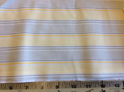 WILLOW C#3074-YELLOW, GOLD & GRAY STRIPE BY RILEY BLAKE DESIGNS- BY THE YARD