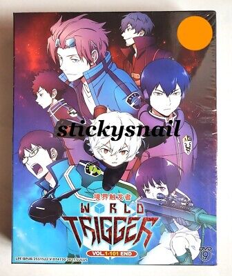 Anime DVD World Trigger Season 1-3 Vol.1-101 End English Subtitle 