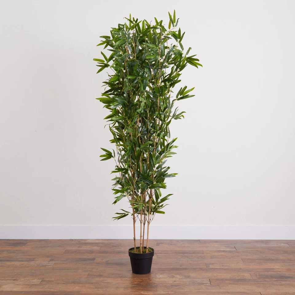 6’ Bamboo Artificial Tree (Real Touch) UV (Indoor/Outdoor). Retail $199 - Image 3 of 4