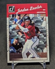 Jordan Lawlar 1990 Prospect Rookie Card 2023 Donruss #244 Arizona Diamondbacks. rookie card picture