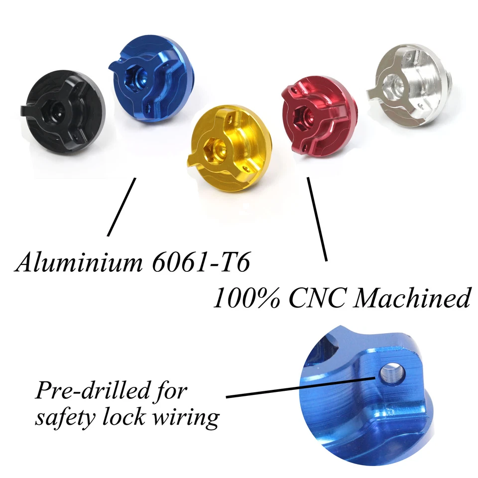 Tapa de llenado de aceite de carreras CNC dorada para Yamaha XSR 900 2016-22 21 20 19 18 17 16 15 Foto 4 de 4