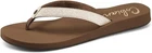 Cobian Women's Sandal Fiesta Skinny Bounce Flip Flop, Brown - Size 9