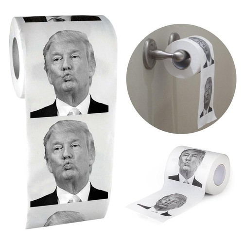 2Pcs Novelty Personage Kiss Printed Toilet Paper Roll Prank Joke Bathroom Napkin - Bild 10 von 12