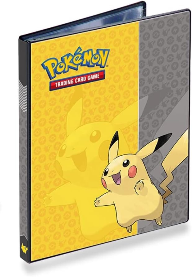 POKEMON TCG 9-POCKET PIKACHU PORTFOLIO TRADING CARD ALBUM BINDER