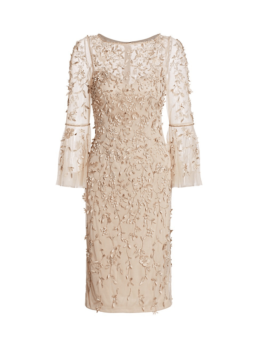 theia beaded dress Tamia Contour Beaded Gown by Theia  Elilhaam