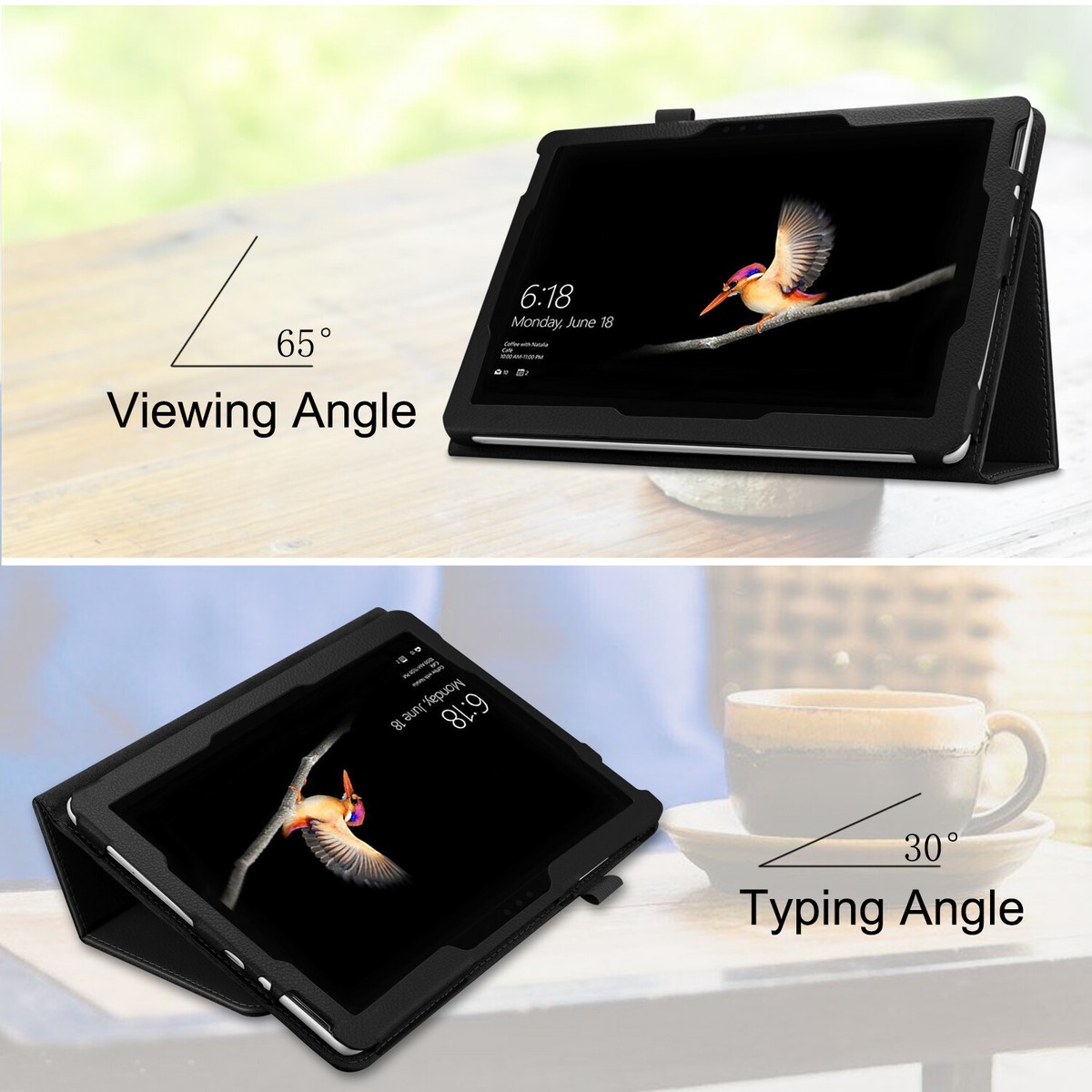 Tastiera Surface Fintie Custodia Rigida Per Microsoft /Pro 7/Pro Surface Pro 7 Plus - Foto 9