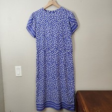Vintage Petites Floral Midi Dress Size Petite 6 EUC