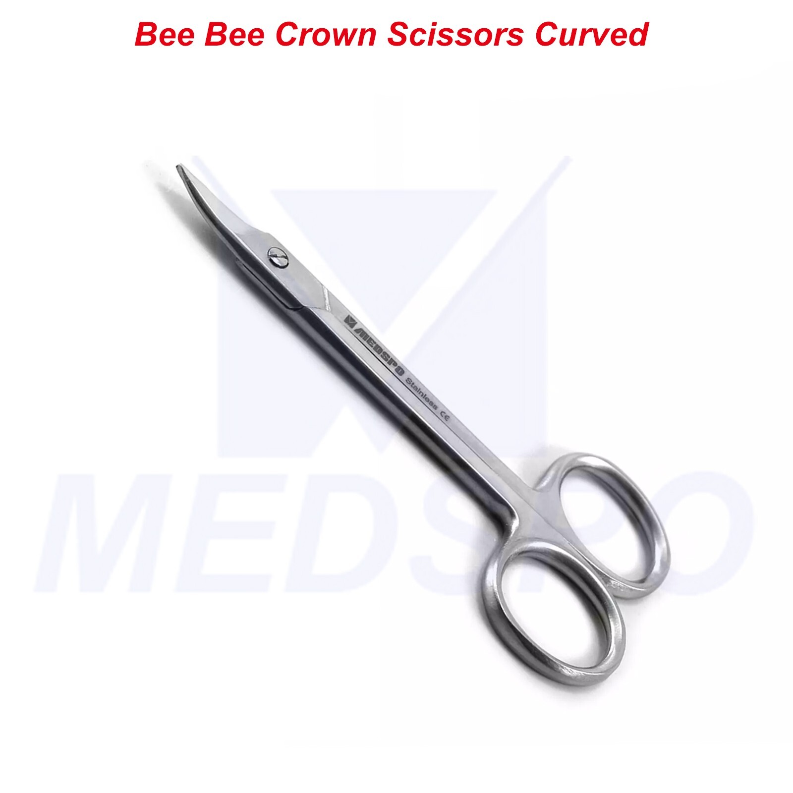 Dental Crown Bee Bee Scissors Curved Tissue Gum Shears Wire Cutting Surgical Lab