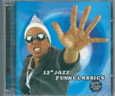 12" JAZZ FUNK CLASSICS, 2 CD SET, ORIGINAL ARTISTS AND STILL FACTORY SEALED