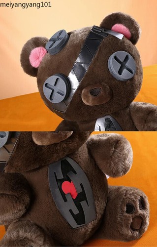 Zenless Zone Zero Corin Wickes 40cm Bag Brown Bear Plush Stuffed Doll Backpack - 第 13/17 張圖片