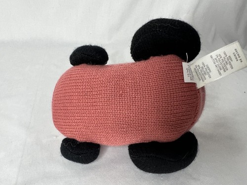 Cloud Island Plush 5" Red Tractor And Yellow Bus Polyester Knit Rattle Inside - Picture 18 of 18