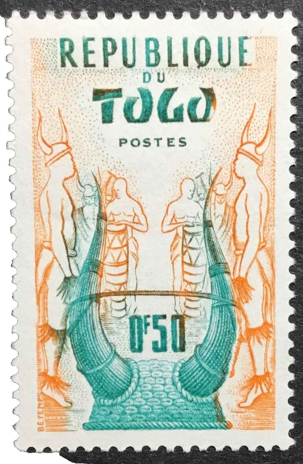 Franqueo Sellos togolesa