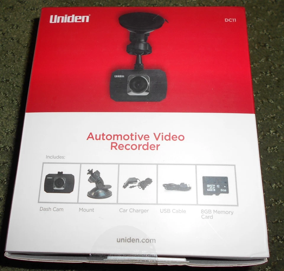 Uniden - DC11 Dash Cam - Black New - Image 4 of 4