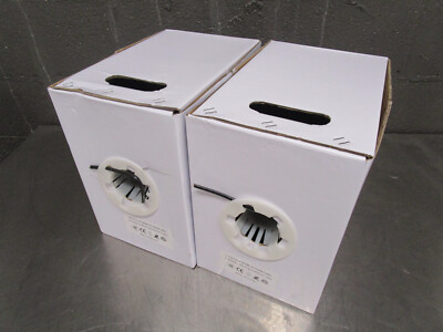 Cat5e OUTDOOR Cable Ethernet Solid Wire UV Rated Direct Burial 1000ft 2 500 Box