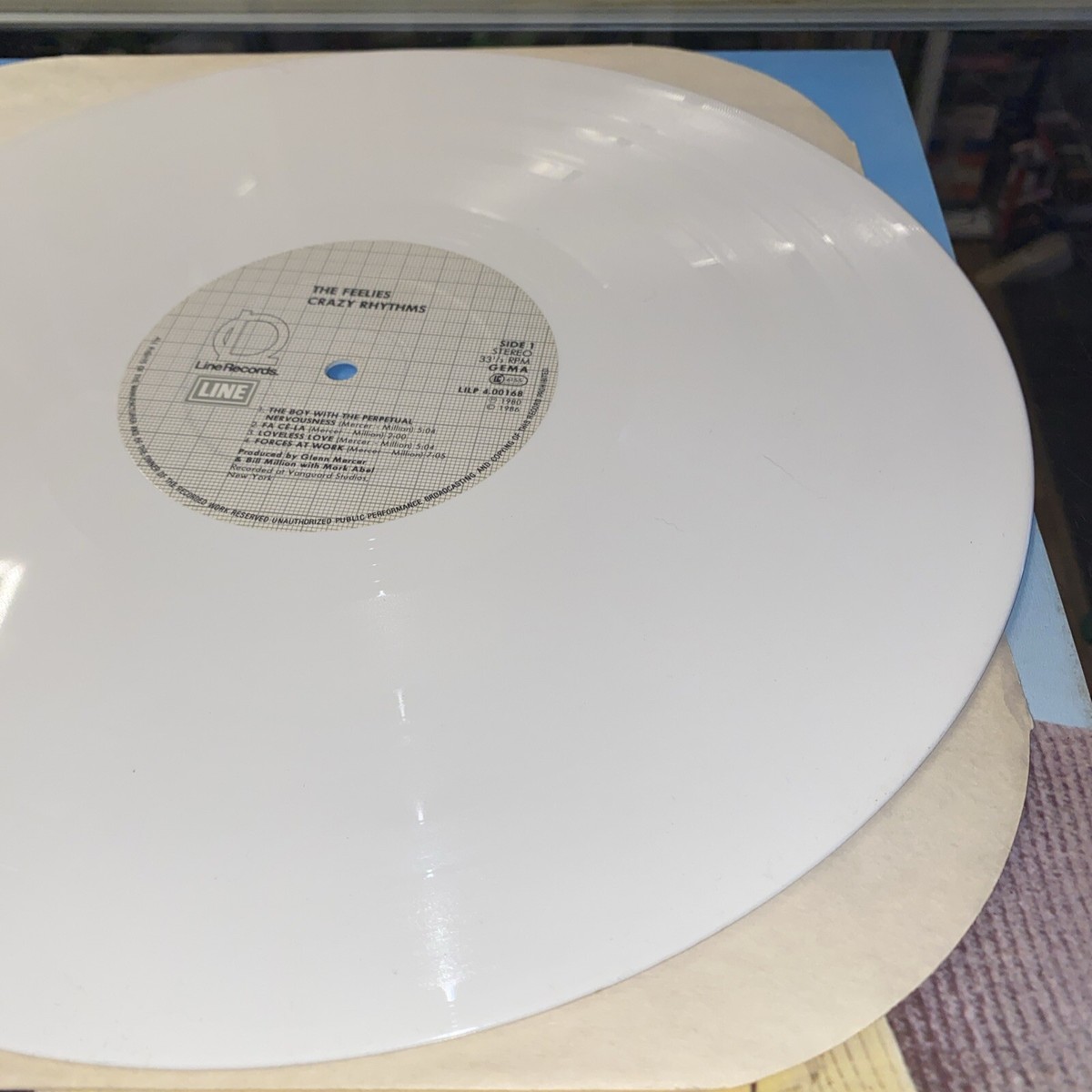The Feelies crazy rhythms LP ドイツ ホワイト盤 The Feelies crazy rhythms LP ドイツ ホワイト盤 - メルカリ