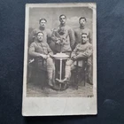 Old Soldiers 1914-1918 WW1 WW1 Old Postcard Photo Card