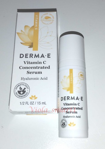 DERMA E Vitamin C Concentrated Antioxidant Serum + Styling Hair Repair Oil - Picture 2 of 5
