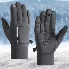 Winter Gloves Waterproof Thermal Sport Glove for Men Women for Running Cycling D