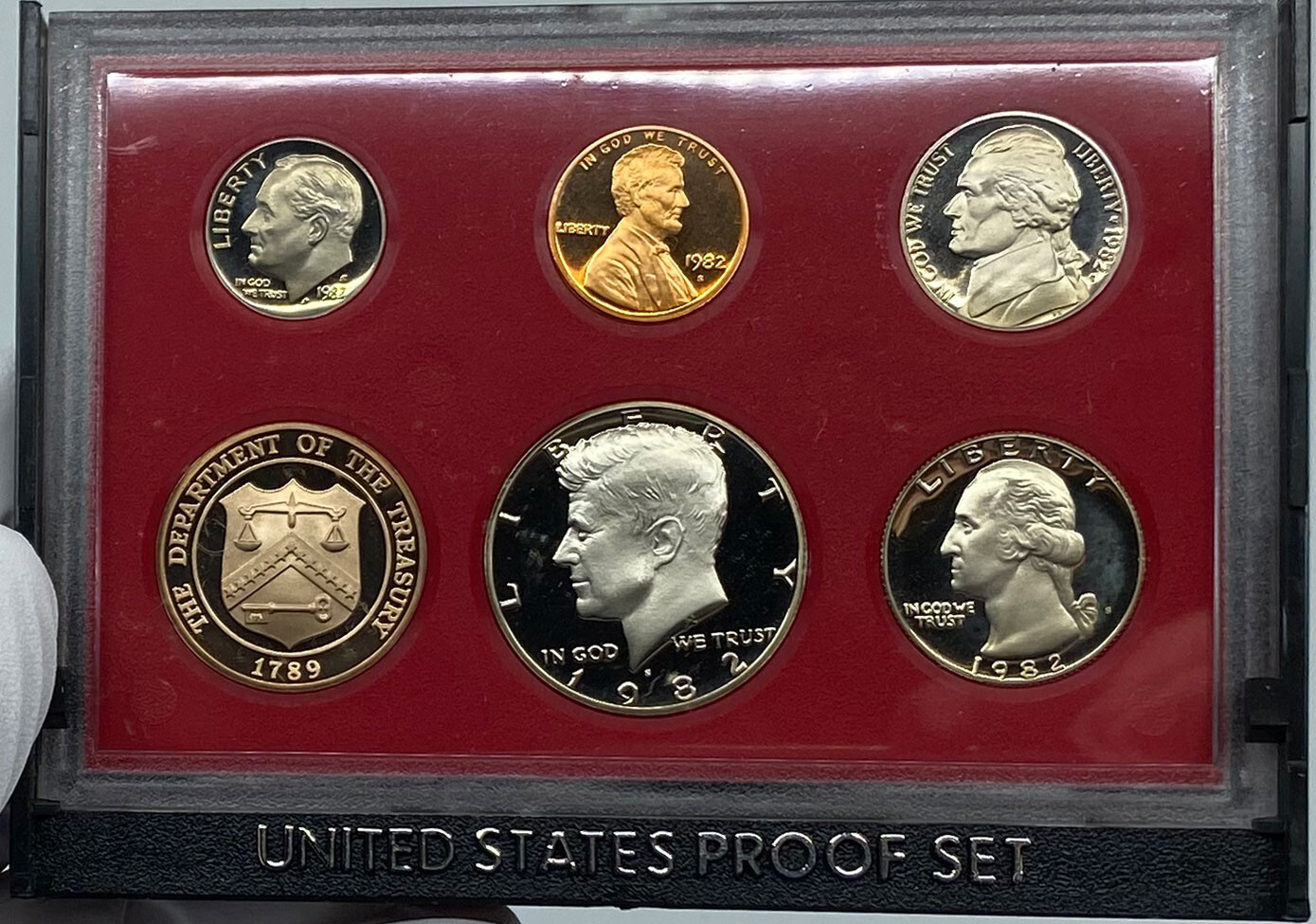 1982 S United States of America Officis US Mint PROOF COINS Set i121150 ...