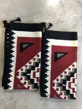 El Paso Saddle Blanket Rug (Lot Of 2) Southwest Pattern 20”x40”