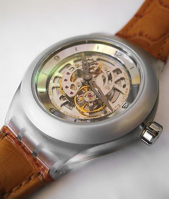 Swatch Tourbillon, Diaphane One Speciale 222 pcs Con diamante, rubino e  zaffiro. | eBay