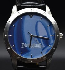 Men's DISNEY Mickey Watch Disneyland New Battery  Band, Mickey Mouse Large Dial