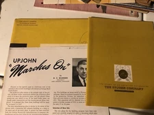 1945 Upjohn Company History Book Pill Granule Kalamazoo Mi Michigan Medicine