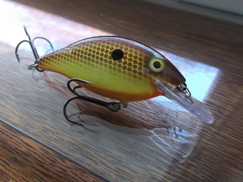Custom Painted Post Rapala Luhr Jensen Speed Trap,1/4 oz,,Brown Scale - Picture 5 of 9