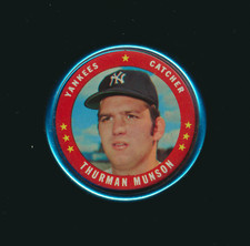 1971 Topps Coins Thurman Munson #118 New York Yankees CRAZY HIGH GRADE
