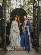 Anarkali Gown Pakistani Dress Salwar Kameez Ready To Wear Suits Wedding Party XL