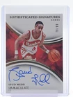 SPUD WEBB 2024-25 IMMACULATE SOPHISTICATED SIGNATURES AUTO /99 HAWKS Q2098