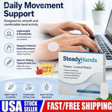 Steadyhands Tremor Control Patch, Steady Hands Control Patch - Hand Stabilizer