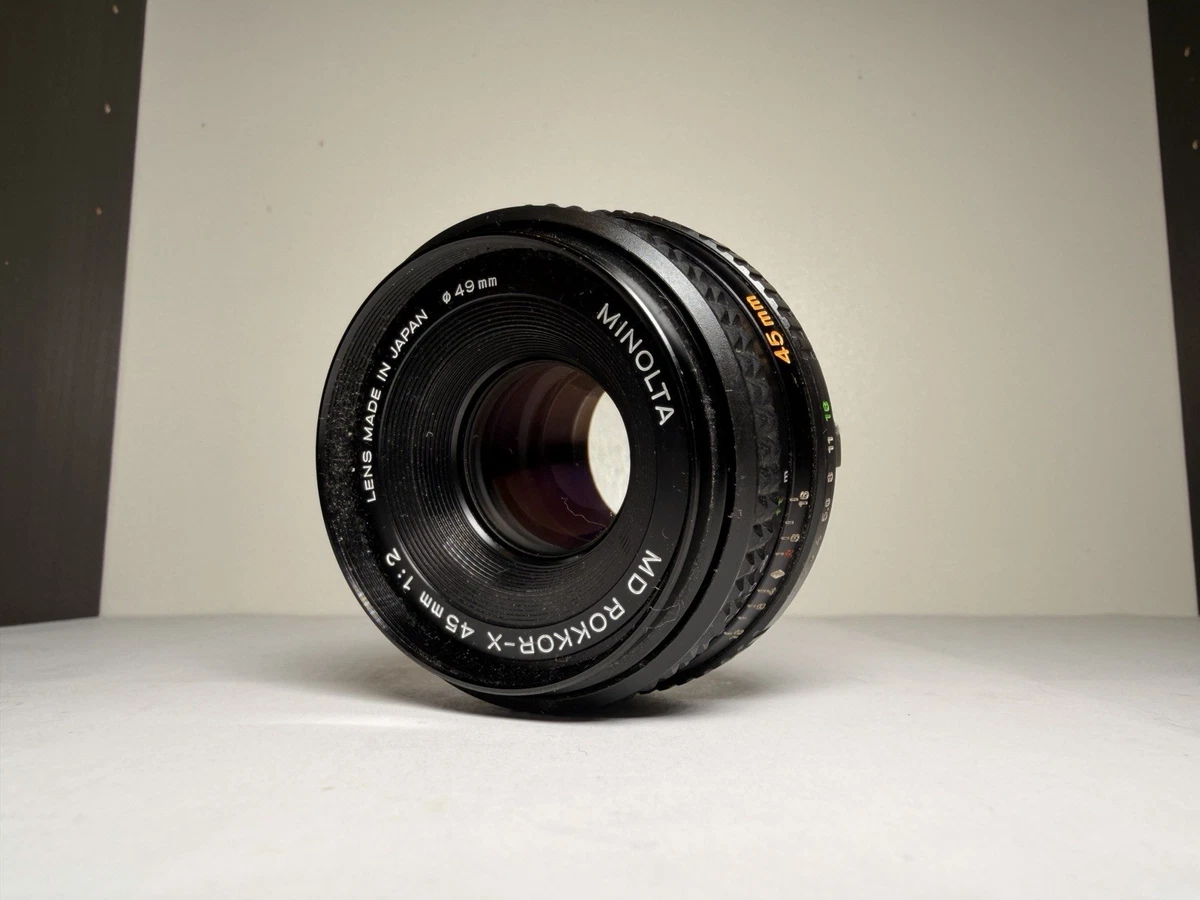 Minolta 45mm Focal Camera Lenses for sale | eBay