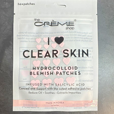 The Creme Shop I Love Clear Skin Hydrocolloid Blemish Patches w/Salicylic Acid