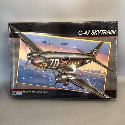 Monogram 5607 1:48 C-47 Skytrain | Vintage 1989 Flugzeug Bausatz NEU SEALED #10