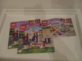 LEGO Friends: Heartlake Sports Centre & Gift Delivery 41312 & 41310 w/ Manuals