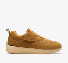Clarks Originals Lockhill Tan Suede Men's Shoes UK Size 8 G EU 42