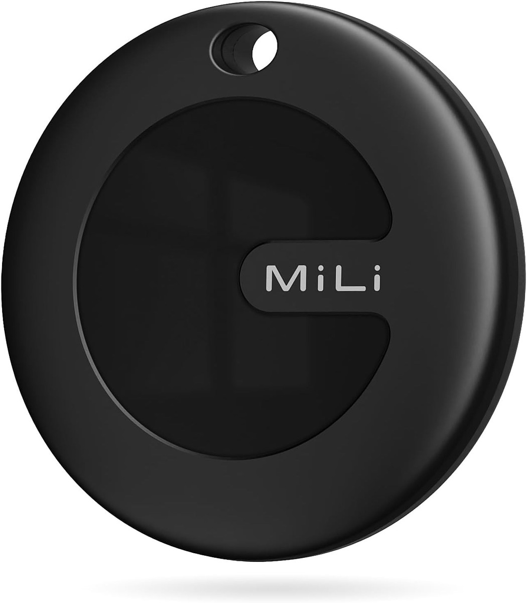 MiLi MiTag Bluetooth Tracker for Android, Google Certified Key BLK