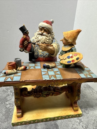 Jim Shore Heartwood Creek 2007 Santa's Workshop 4er Set #4008233 - Bild 3 von 10