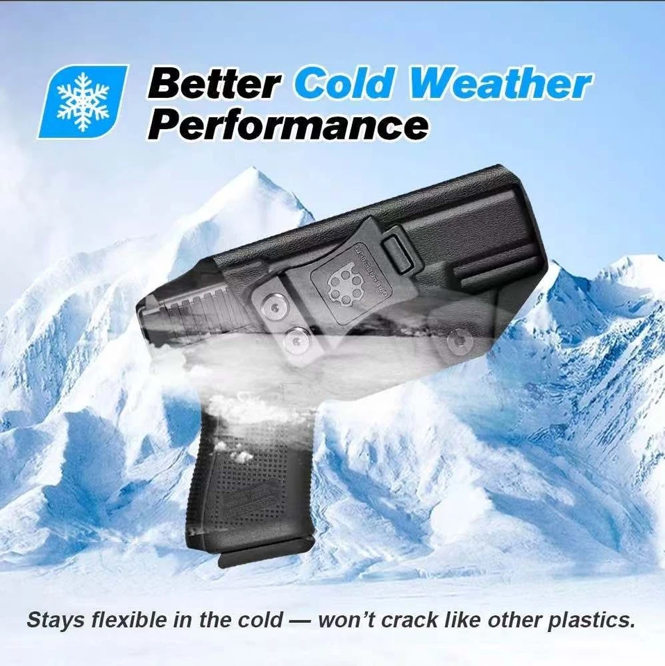 Funda para pistola Fit Ruger Max 9 IWB Kydex funda pistola oculta llevar sin fluctuación Foto 3 de 4