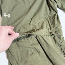 Under Armour, RN 96510, Tactical Pants, Zippered Knee, Cargo, Green, Male, 34x30