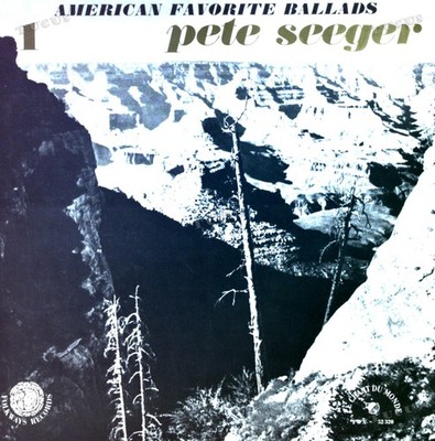 Pete Seeger - American Favorite Ballads - Volume One LP (VG) ..*