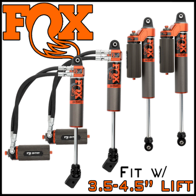 FOX 3.0 Race Front/Rear Reservoir Shocks fit 20-26 Jeep Gladiator