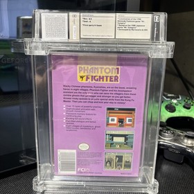 Phantom Fighter (NES) &ndash; WATA 8.5 A Sealed | Cult Classic | Clean Label | H-Seam