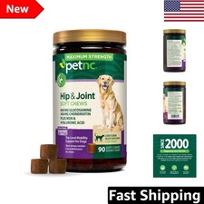 Natural Dog Joint Health Chews   Liver Flavor, Laboratory Tested  Made in USA