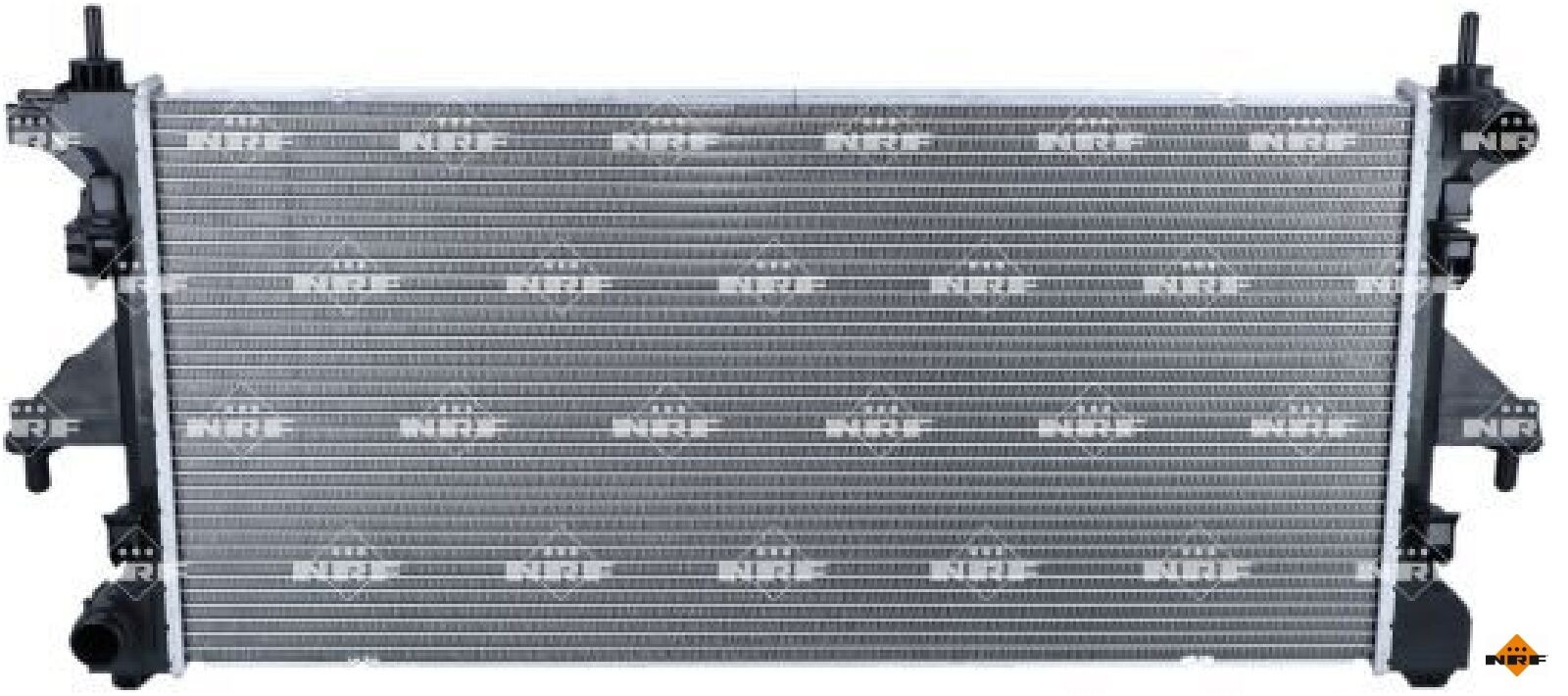 Kühler Motorkühlung Kühlrippen gelötet 780 - 368 mm Alu NRF für u.a. FIAT DUCATO - Bild 3